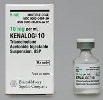 Kenalog-10 Injection 10mg/mL MDV 5mL Each