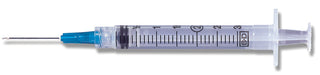 BD 309587 - Syringe w/Needle Sub-Q 3cc 26x5/8" 100/BX, 8 BX/CS