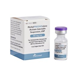 METHYLPREDNISOLONE ACETATE, SDV 40MG/ML 1ML