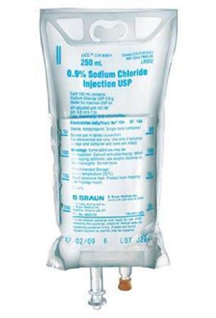 Replacement Preparation Sodium Chloride, Preservative Free 0.9% IV Solution Flexible Bag