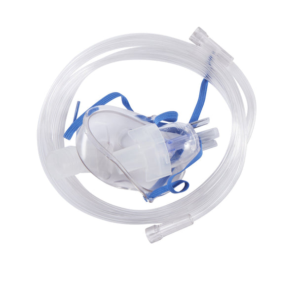 NEBULIZER KIT PEDIATRIC MASK AERO RESPRIREX LF CLR 7' TU