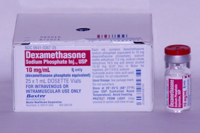 dexamethasone b12 injection Dexamethasone Sodium Phosphate 10 mg / mL Injection Vial 1 mL