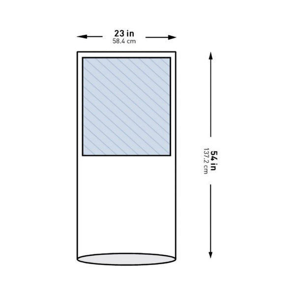 Mayo Stand Cover McKesson 23 X 54 Inch Mayo Stand