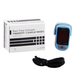 Fingertip Pulse Oximeter McKesson Battery Operated Without Alarm
