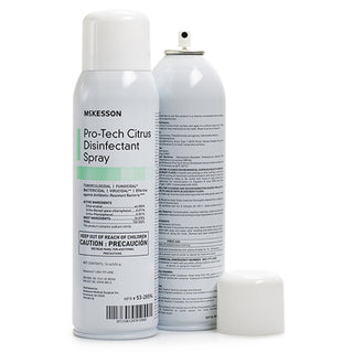McKesson Pro-Tech Surface Disinfectant Cleaner Alcohol Based Aerosol Spray Liquid 16 oz. Can Citrus Scent NonSterile