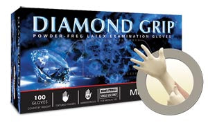 ANSELL MICROFLEX DIAMOND GRIP™ POWDER-FREE LATEX EXAM GLOVES