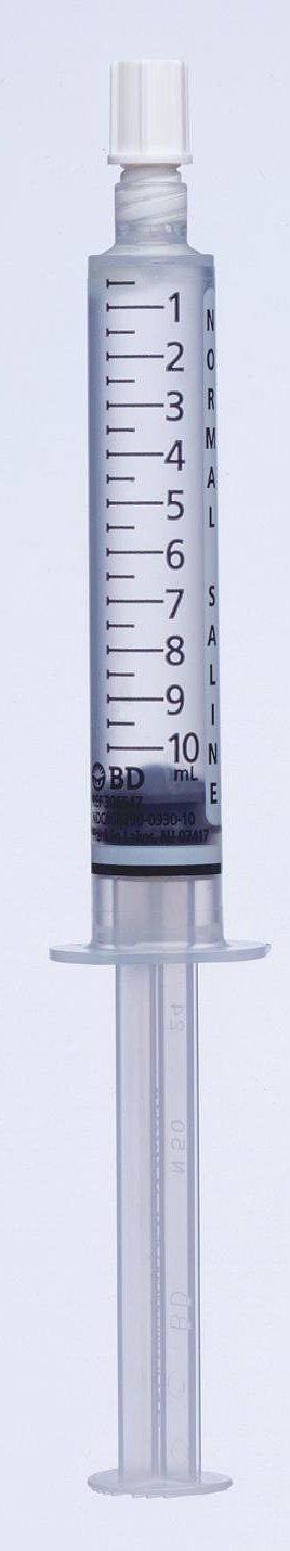 BD PosiFlush™ IV Flush Solution Sodium Chloride, Preservative Free 0.9% Injection Prefilled Syringe 10 mL