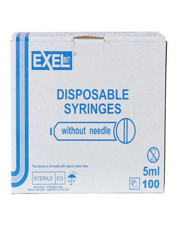 SYRINGE, LL 5CC (100/BX)